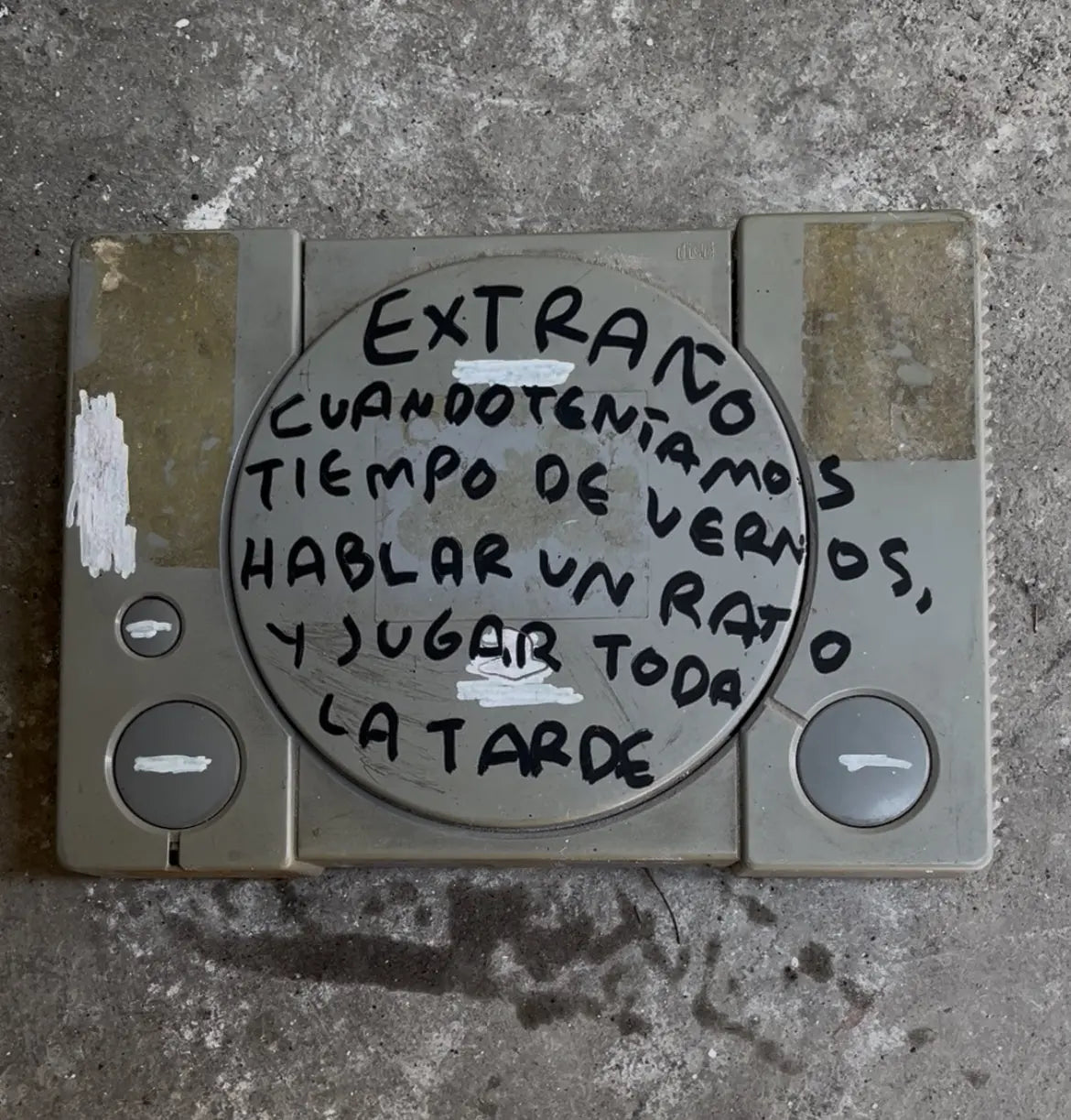 Playstation 1 coleccionable Tornagris Torna Gris - Artista Mexicano