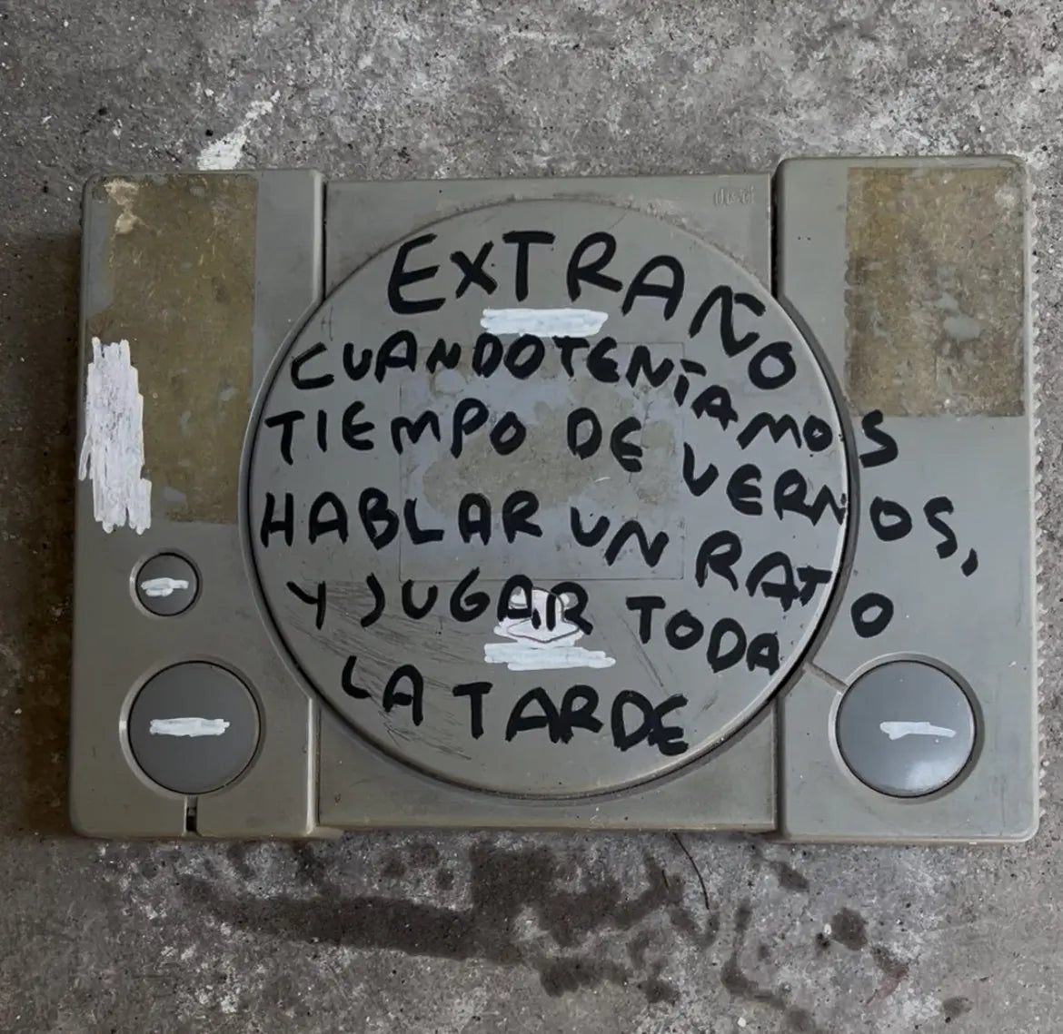 Playstation 1 coleccionable Tornagris Torna Gris - Artista Mexicano