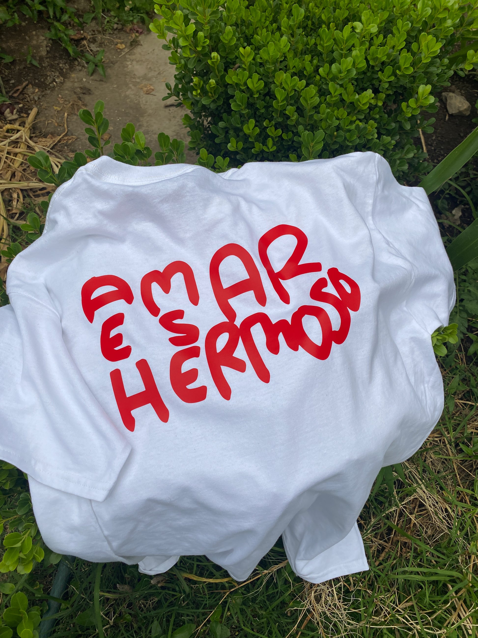 Amar es hermoso - Playera unisex