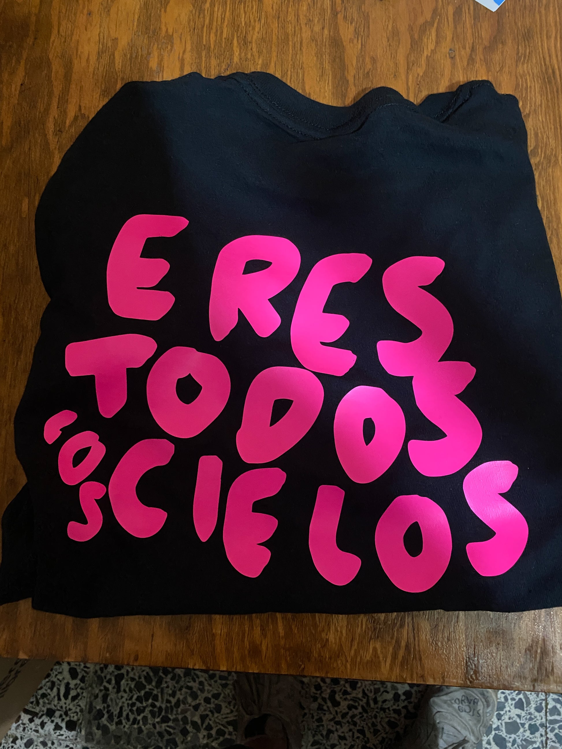 Eres todos los cielos - Playera unisex