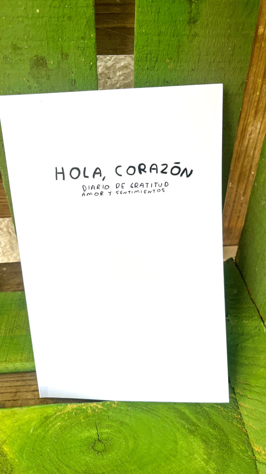 Hola, Corazón - Diario para Entender tus Sentimientos – Mayoreo 5 a 100 piezas | Torna Gris