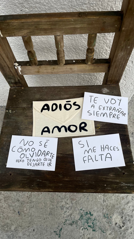 ADIOS AMOR Cartas para despedirse