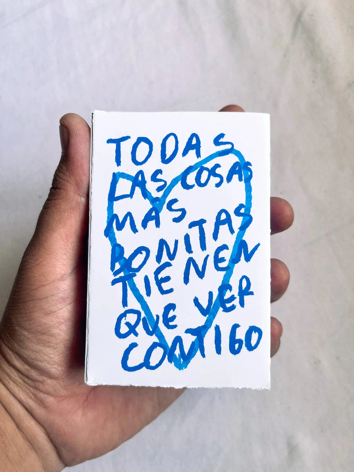 Cartas Todas las cosas bonitas de ti (Fisico) - Torna Gris - Artista Mexicano