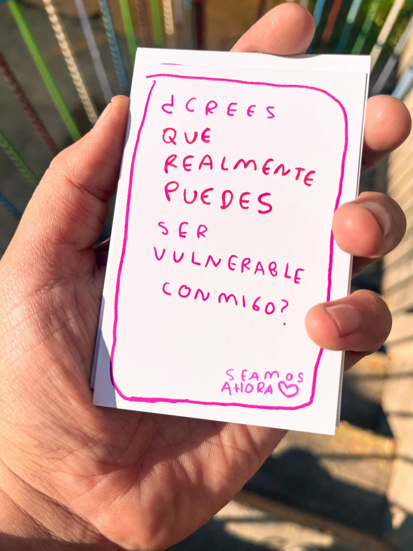 Seamos nuestro ahora MAMÁ (fisico) - Torna Gris - Artista Mexicano