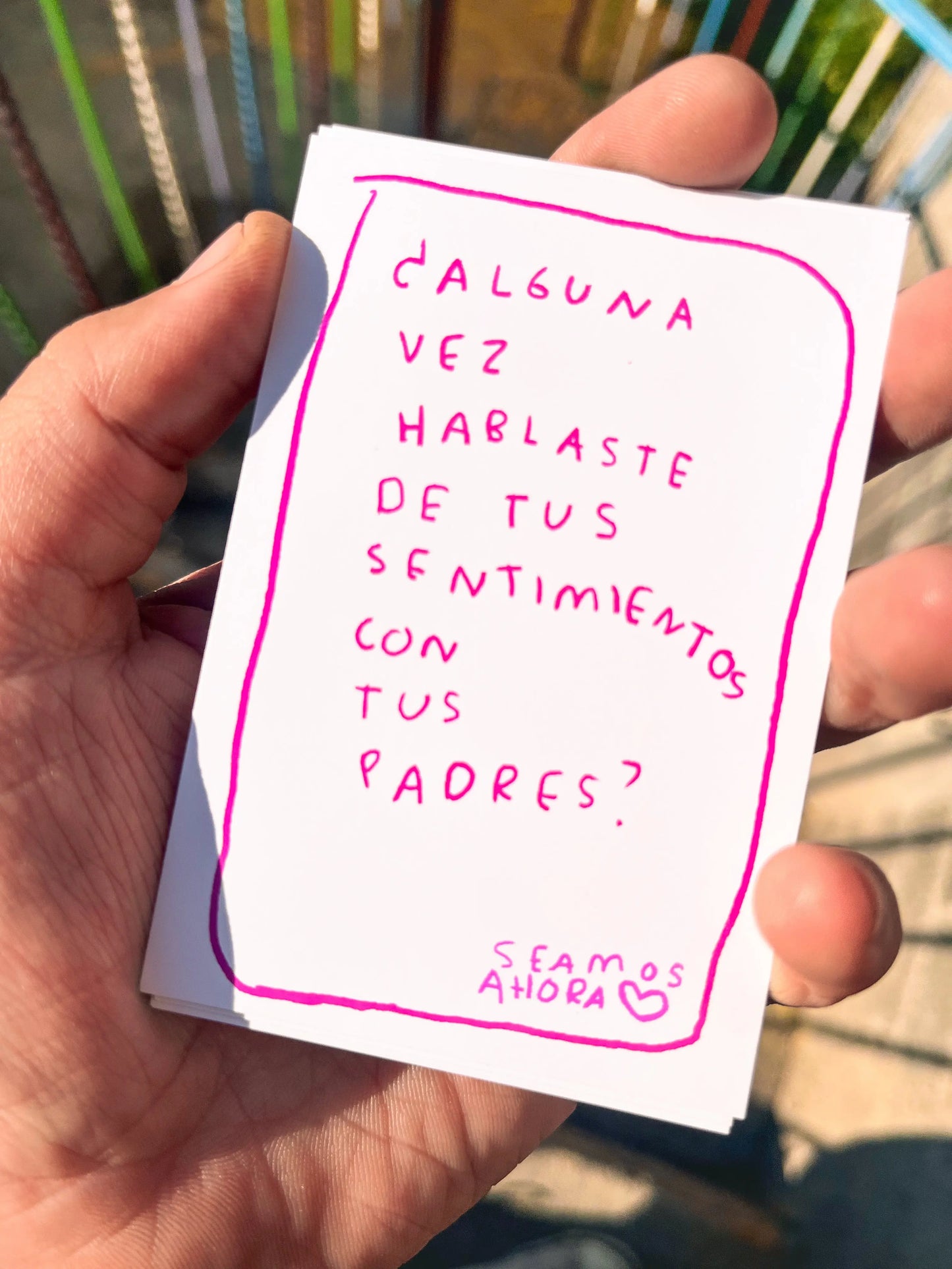 Seamos nuestro ahora MAMÁ (fisico) - Torna Gris - Artista Mexicano