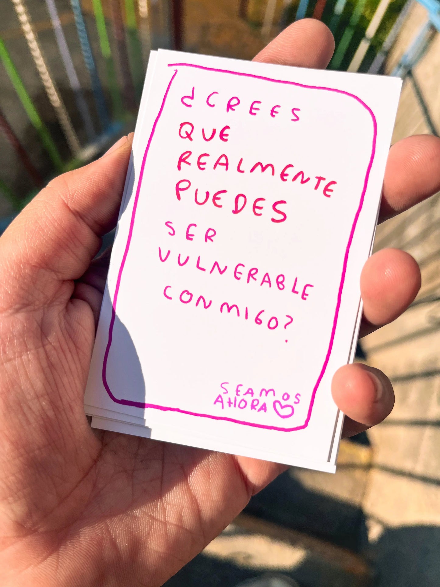 Seamos nuestro ahora MAMÁ (fisico) - Torna Gris - Artista Mexicano