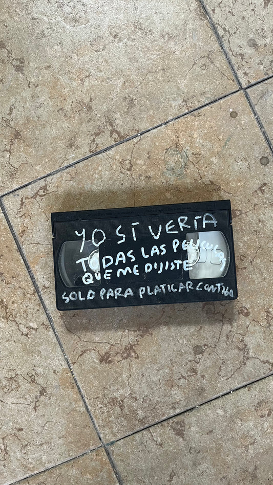 Yo Sí Vería Todas las Películas que Me Dijiste – VHS Intervenido