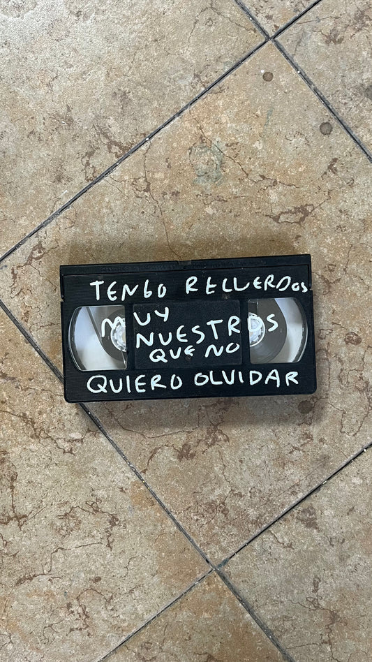 Tenemos Recuerdos Muy Nuestros que No Quiero Olvidar – VHS Intervenido