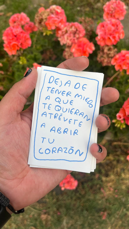 Para cuando me necesites contigo | Cartas de apoyo emocional