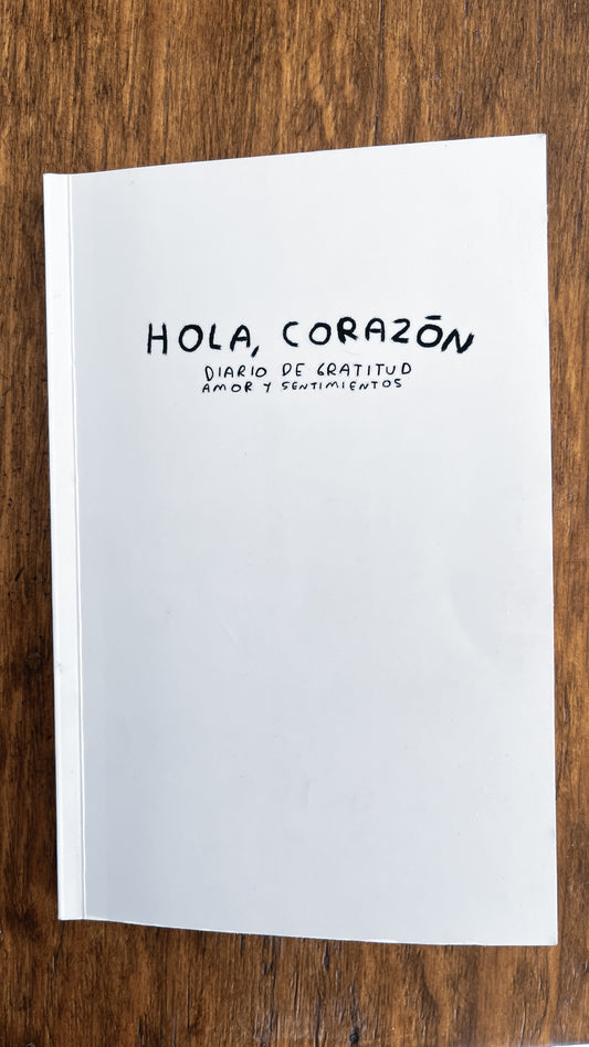 Hola corazón, diario de journaling emocional