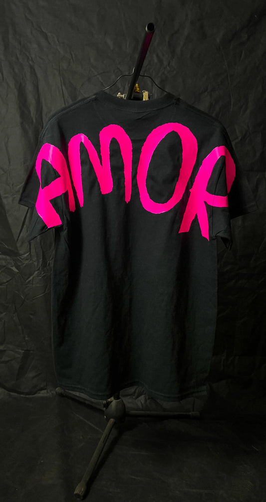 Amor B - Playera unisex Torna Gris - Artista Mexicano
