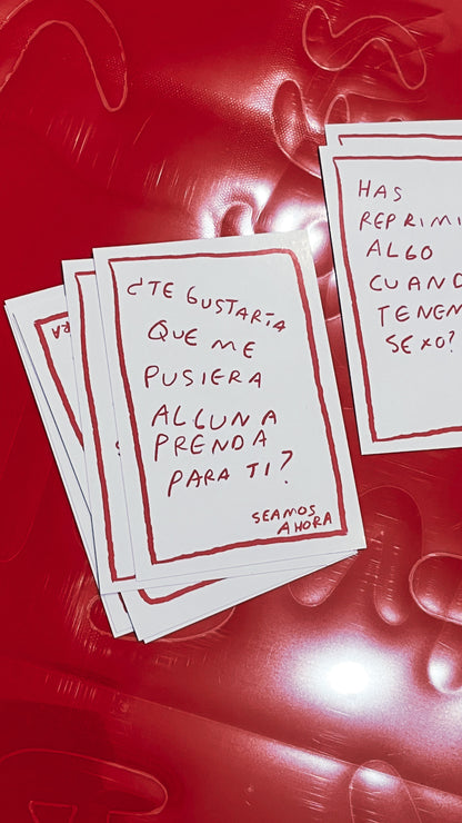 Seamos Nuestro Ahora | ADULTOS (PDF imprimible) - Juego de Mesa de 70 Preguntas sin Filtro para Conectar