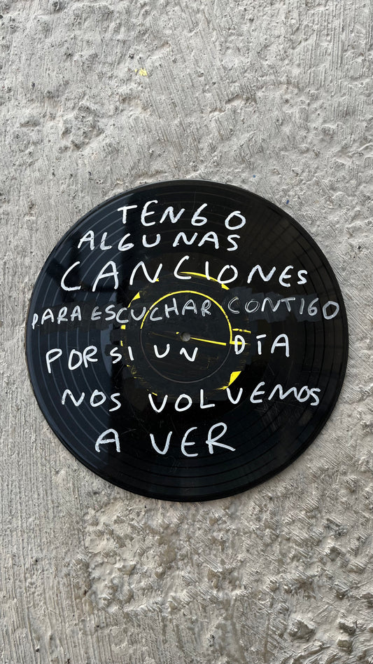 Tengo Canciones Para Escuchar Contigo Por Si Te Vuelvo a Ver – Disco Vinyl