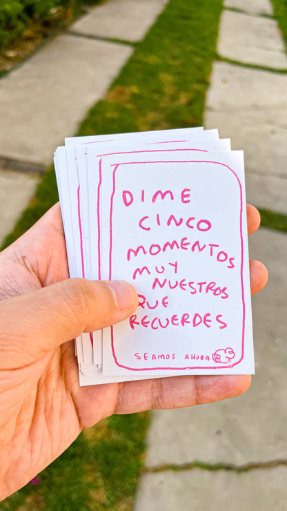 Seamos Nuestro Ahora | PAREJAS - Juego de Mesa de 70 Preguntas para Fortalecer Conexiones Emocionales