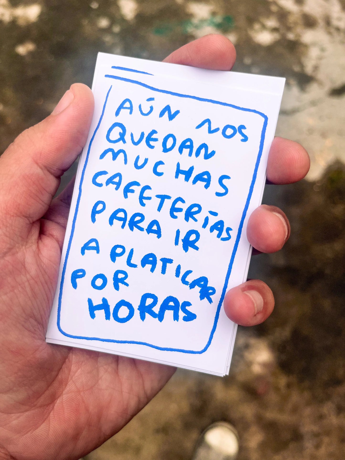 Cosas para leer cuando no sepas que sentir (IMPRIME EN CASA) (pdf digital) Torna Gris - Artista Mexicano