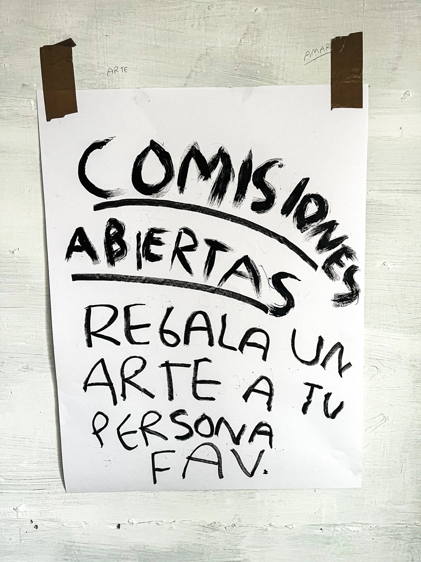 Dibujo personalizado tamaño TABLOIDE (físico) Torna Gris - Artista Mexicano