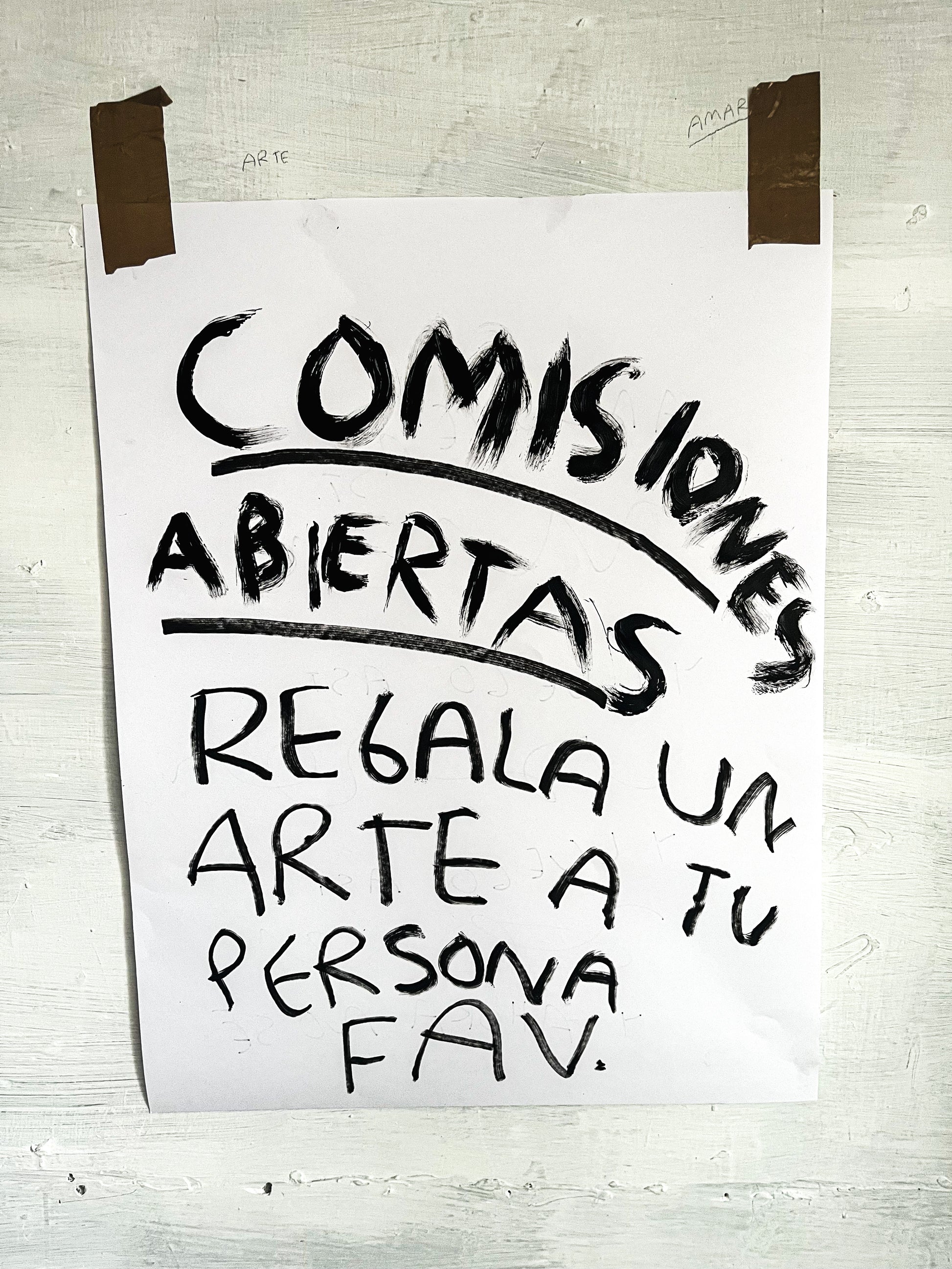 Dibujo personalizado tamaño TABLOIDE (físico)