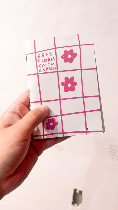 Libreta hecha a mano - 30 páginas blancas