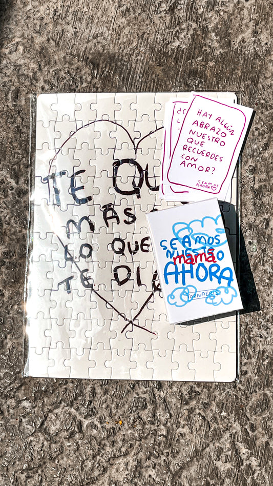 Kit Mamá: Seamos Nuestro Ahora + Rompecabezas Te Quiero Más