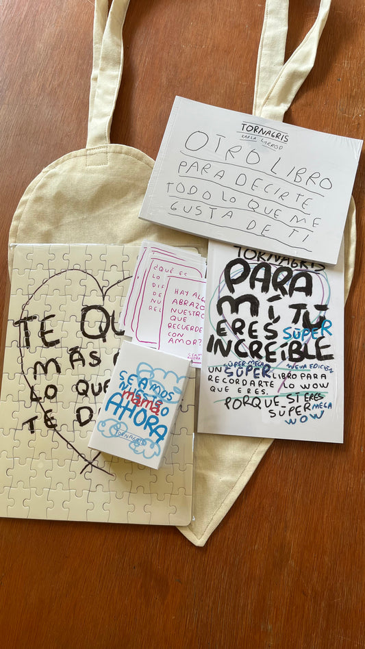 Kit Mamá Ultimate: Seamos Nuestro Ahora + Bolsa + 2 Libros + Rompecabezas