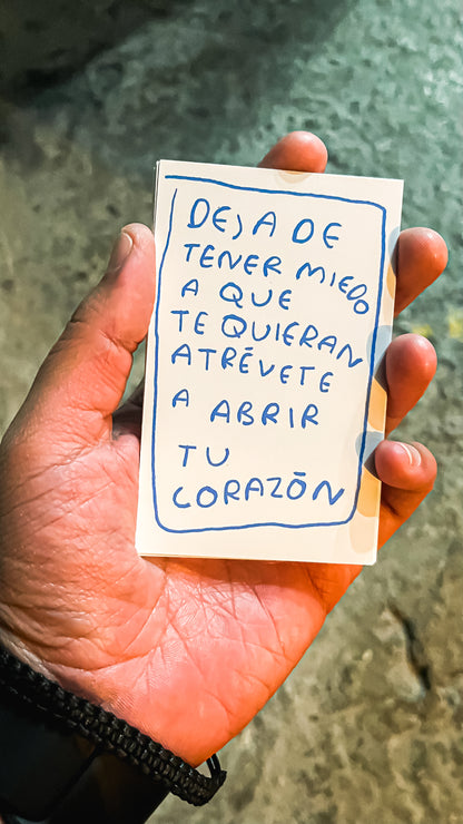 Para cuando me necesites contigo (PDF imprimible) | Cartas de apoyo emocional