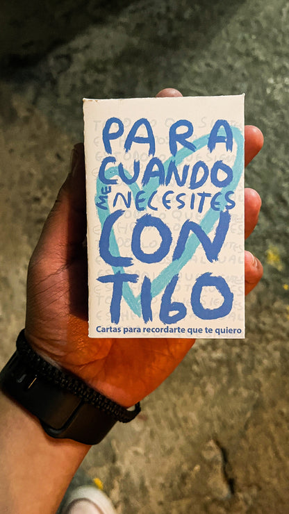 Para cuando me necesites contigo (PDF imprimible) | Cartas de apoyo emocional