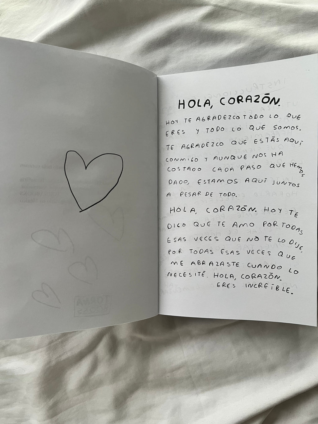 Hola, corazon. Diario para entender tus sentimientos (FISICO)