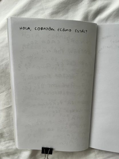 Hola, corazon. Diario para entender tus sentimientos (FISICO) Torna Gris - Artista Mexicano