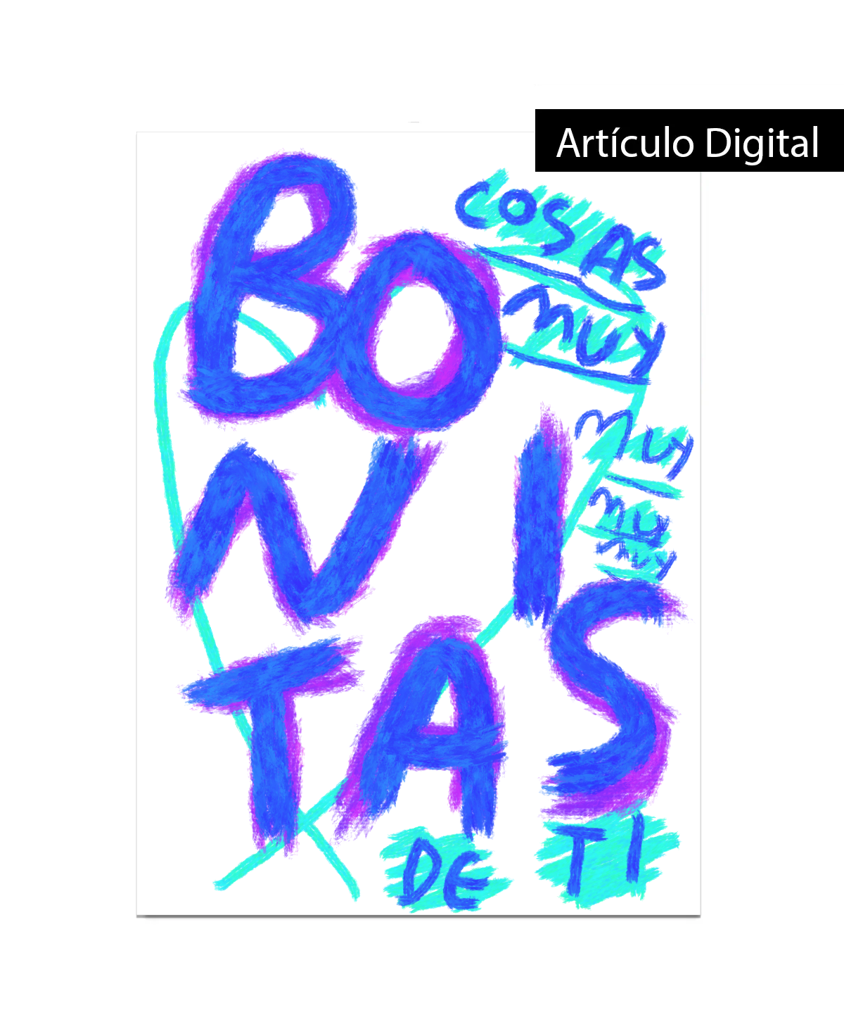 Todas las cosas bonitas de ti (Imprime en casa) (PDF Digital)