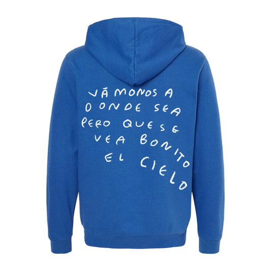 SUDADERA Cielo 1 - unisex Torna Gris - Artista Mexicano