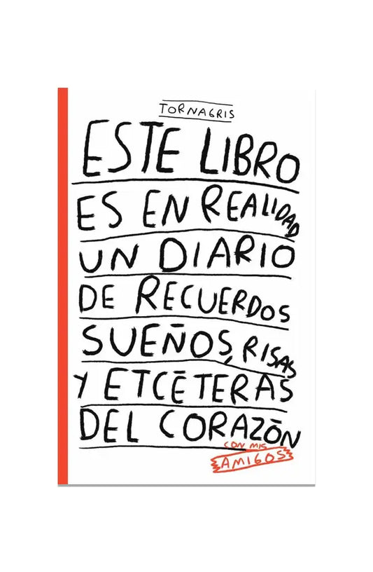 Diario para amigos digital (imprime en casa) Torna Gris - Artista Mexicano