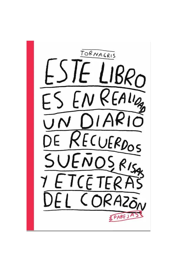 Diario para parejas digital (imprime en casa) Torna Gris - Artista Mexicano