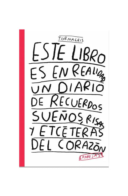 Diario para parejas digital (imprime en casa) Torna Gris - Artista Mexicano
