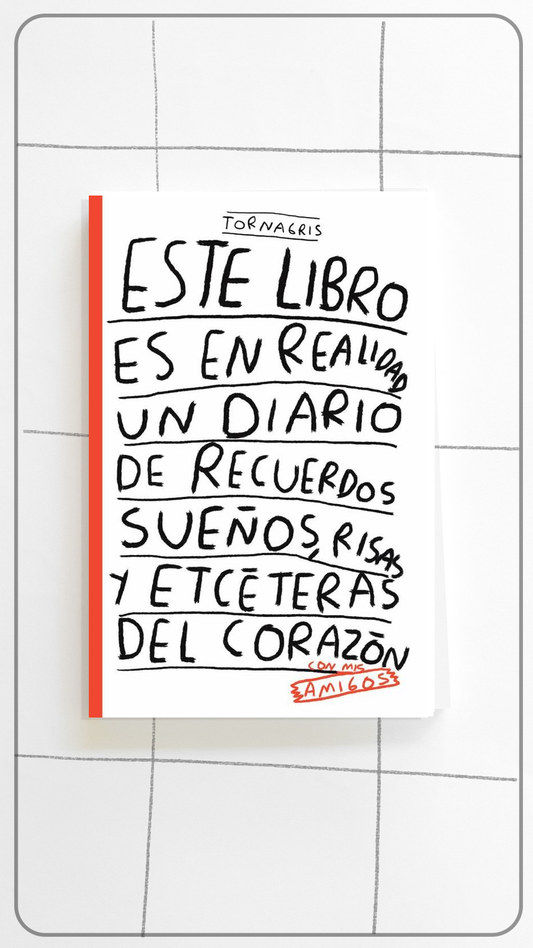 Este libro es un diario de recuerdos, sueños, risas y etceteras del corazon con amigos - Diario para reforzar la amistad | Torna Gris