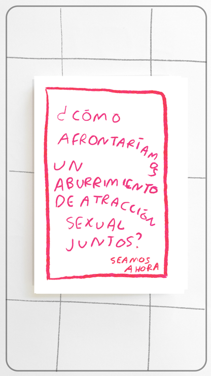 Seamos Nuestro Ahora | ADULTOS - Juego de Mesa de 70 Preguntas sin Filtro para Conectar