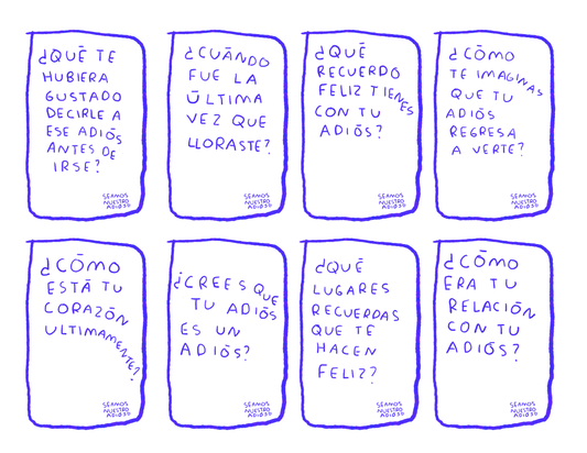 Seamos nuestro ADIÓS | Juego para despedir a un ser querido (PDF)