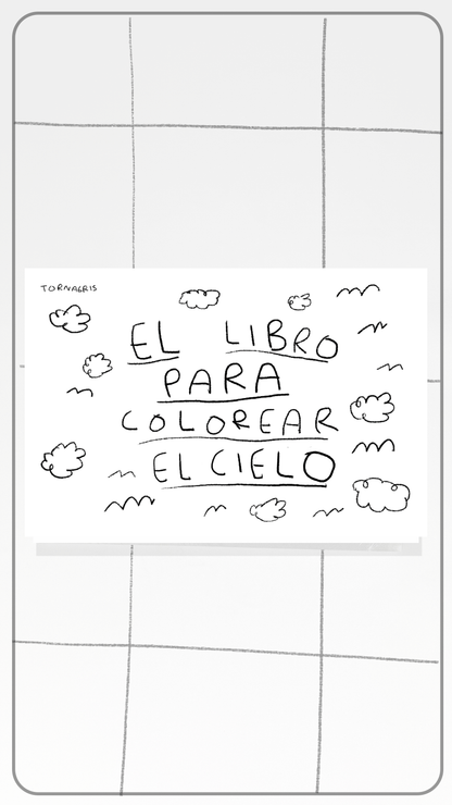 El libro para colorear el cielo | Libro para Colorear, Sanar y sentir
