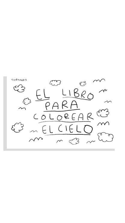 El libro para colorear el cielo (PDF imprimible) | Libro para Colorear, Sanar y sentir