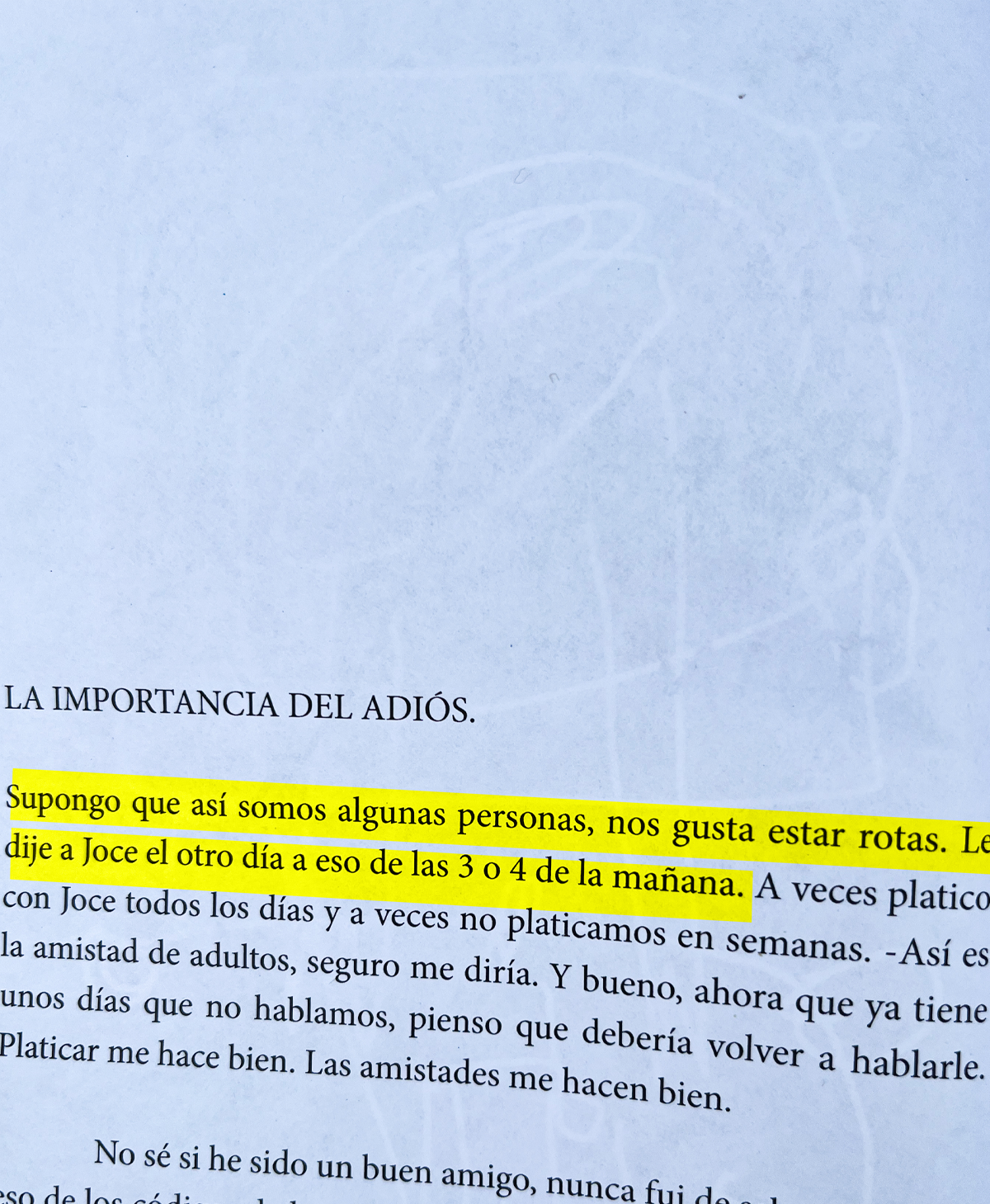 Se te olvido decirme como dejarte de querer (Fisico)