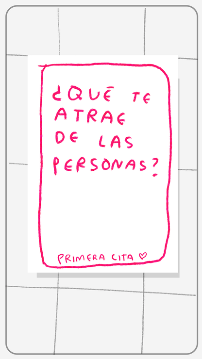 Primera Cita | Juego de 70 Preguntas para Conocerse — PDF Digital para Imprimir
