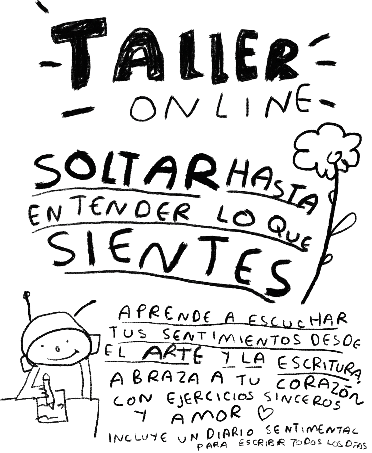 Taller online: Soltar hasta entender lo que sientes.