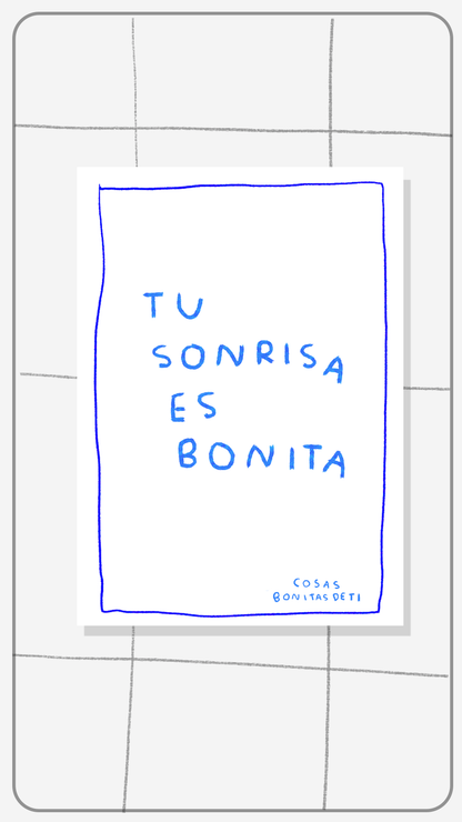 Todas las cosas bonitas de ti — Deck de cartas · Torna Gris